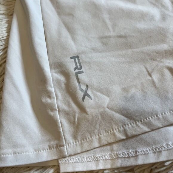 Polo Ralph Lauren RLX Women's Performance Skirt-White- xs pockets Skort - Picture 2 of 11